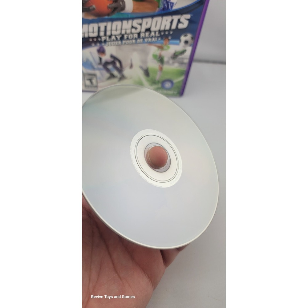 MotionSports Play For Real (Microsoft Xbox 360 2010) CIB Complete Tested Working - Picture 4 of 7